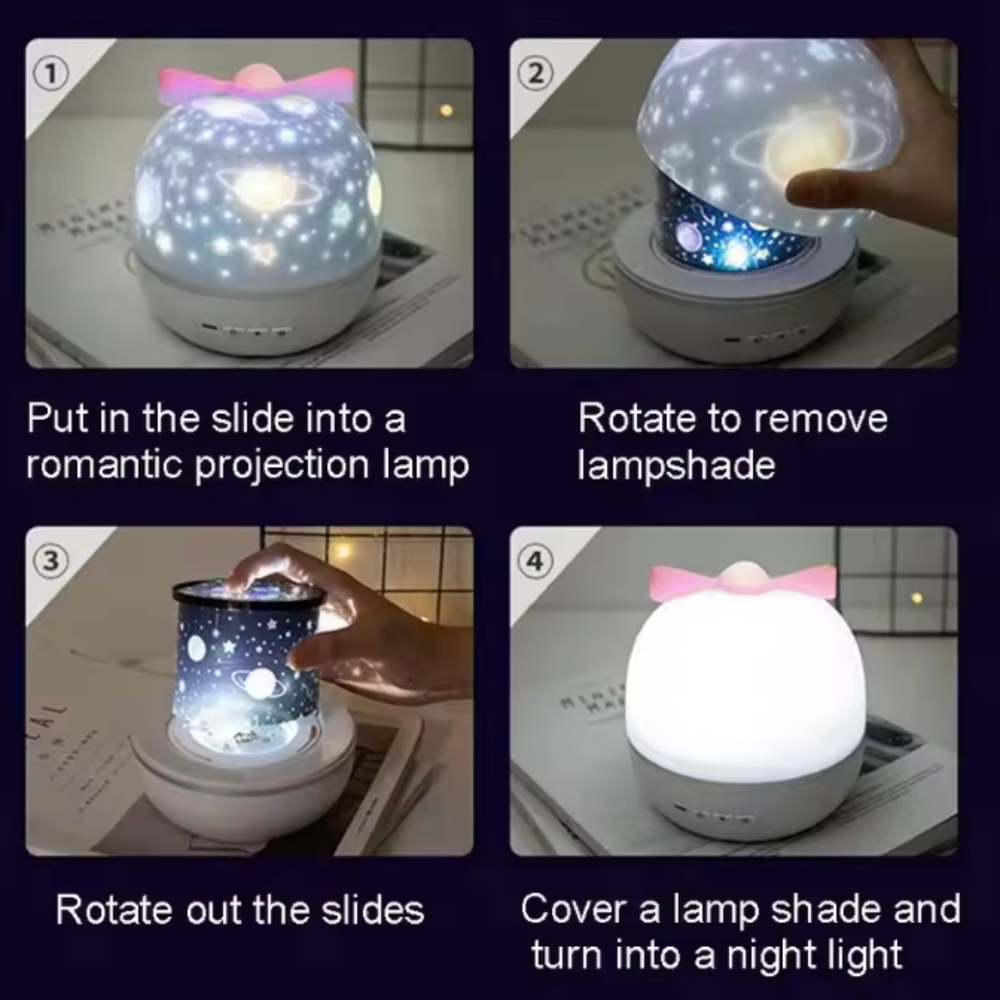 2 in 1 - Planetarium Projector