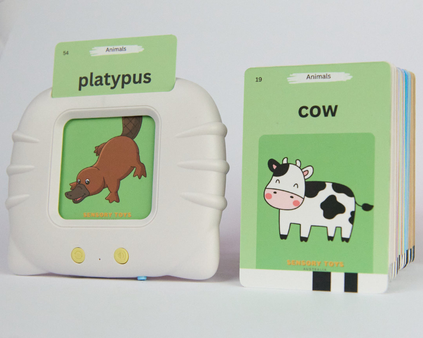 Aussiekidsplay - Australian Accent Audible Flashcard Device