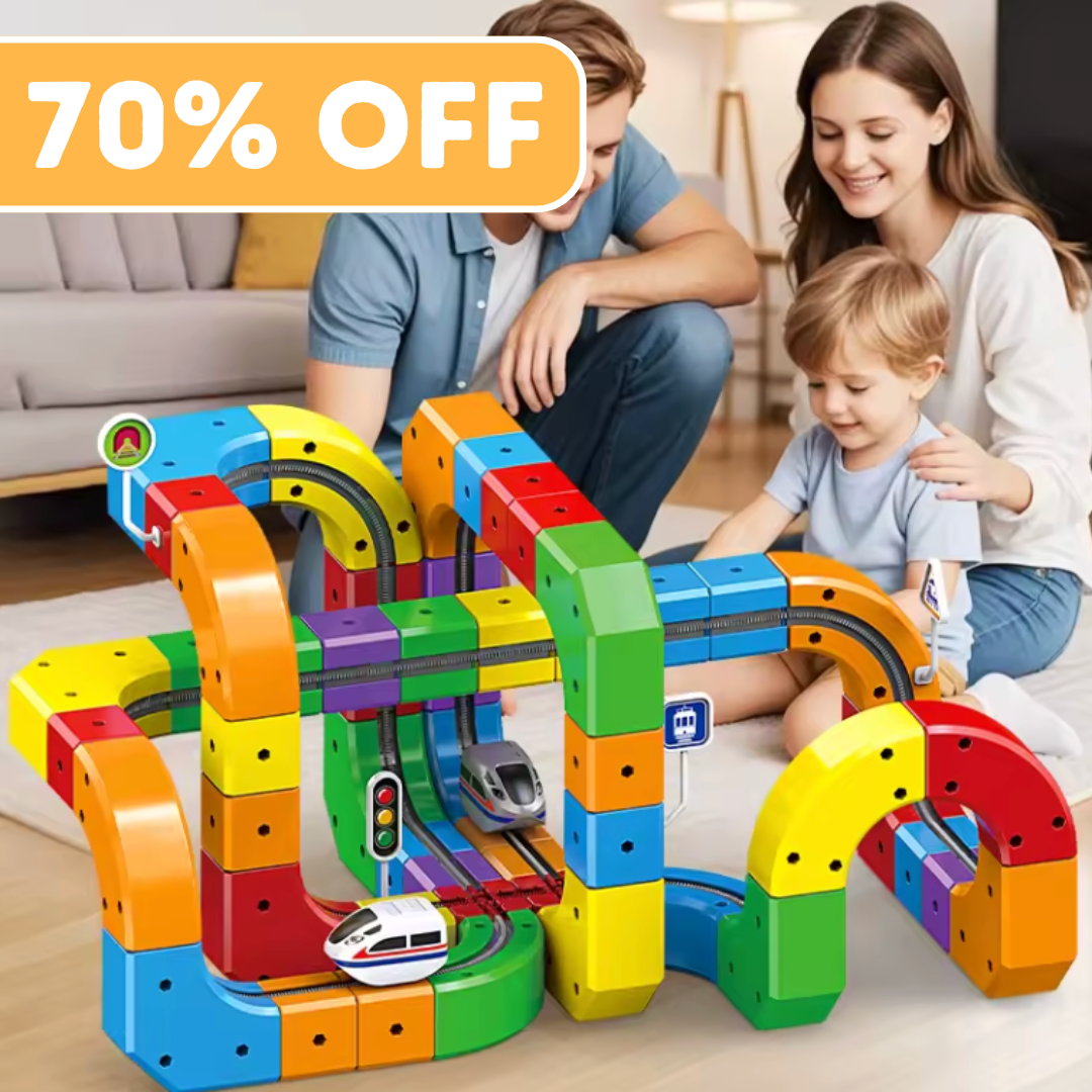 MagTrack Pro - Magnetic Electric Railway Builder (Limited Edition)