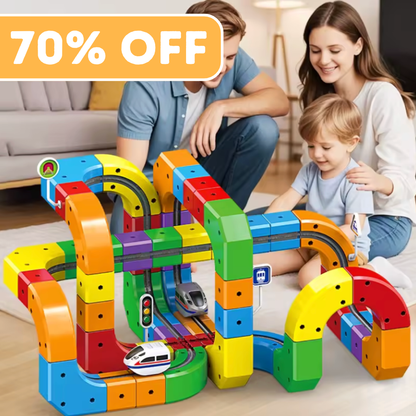 MagTrack Pro - Magnetic Electric Railway Builder (Limited Edition)