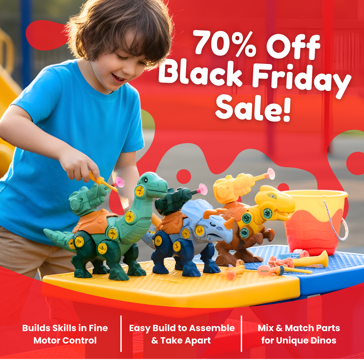 DinoBuilder - Dinosaur Building Kit