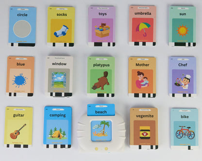 Aussiekidsplay - Australian Accent Audible Flashcard Device