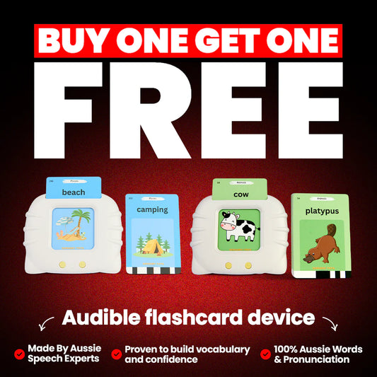Aussiekidsplay - Australian Accent Audible Flashcard Device