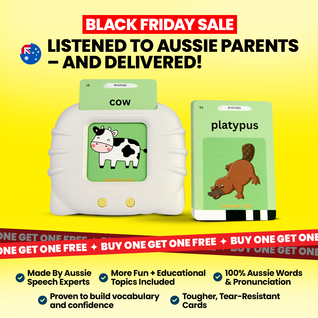 Aussiekidsplay - Australian Accent Audible Flashcard Device