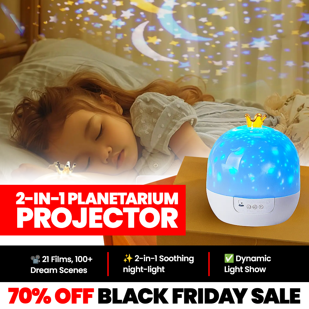 2 in 1 - Planetarium Projector