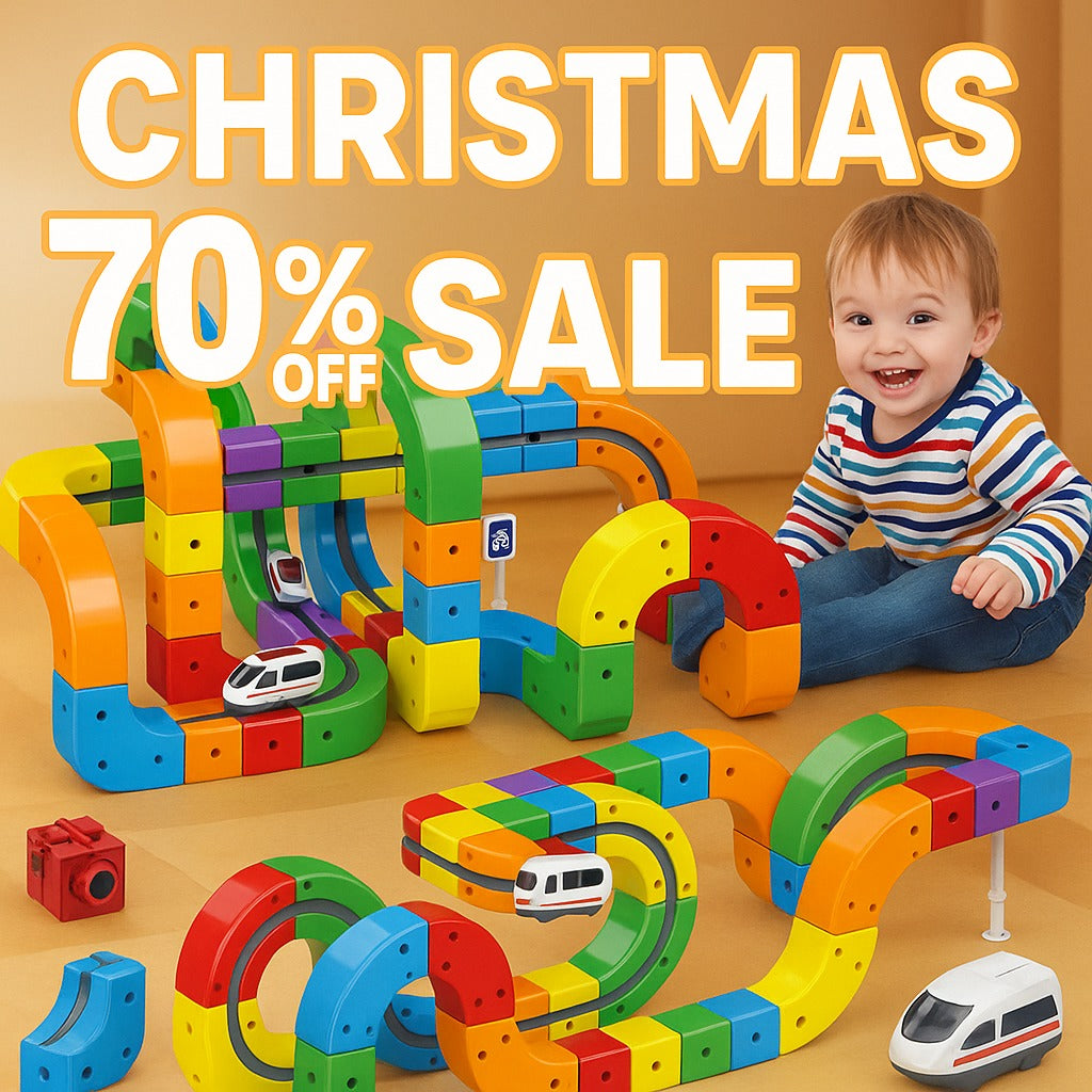 MagTrack Pro - Magnetic Electric Railway Builder (Limited Edition)